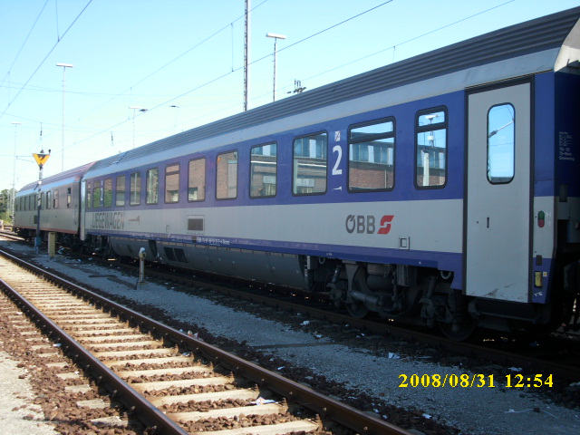 �BB-Liegewagen am 31.August 2008 in Berlin Grunewald.