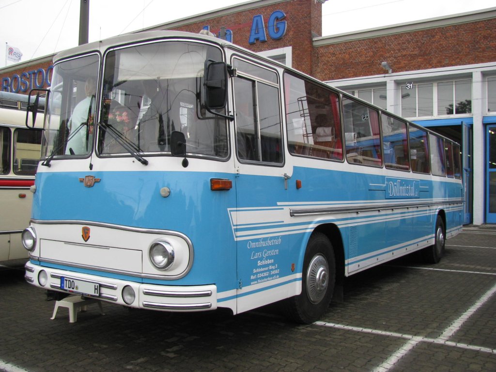 Omnibus Fleischer S 5 aus (TDO) anllich 130 Jahre Strba in Rostock [27.08.2011] 