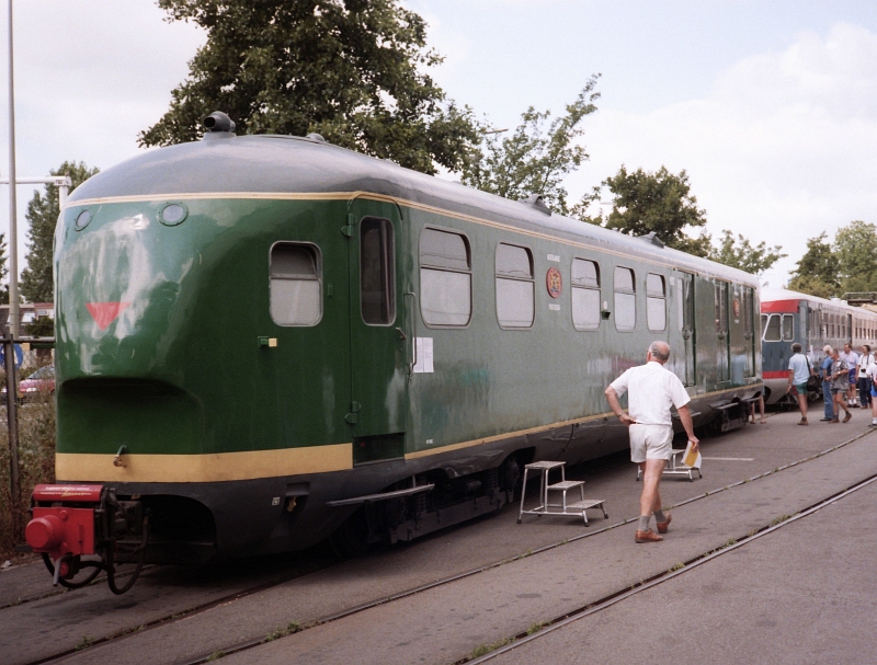 Postwagen PEC Bahnhoffest Haarlem Sommer 1995.