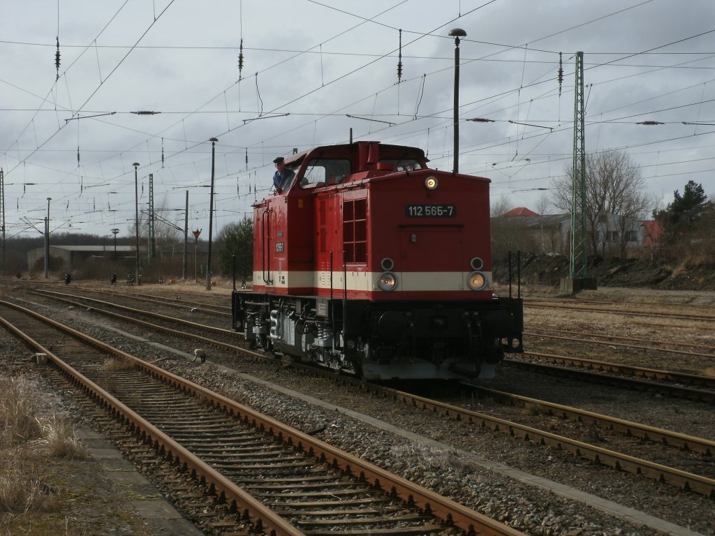 PRESS 112 565 unterwegs am 15.Mrz 2011 in Bergen/Rgen.