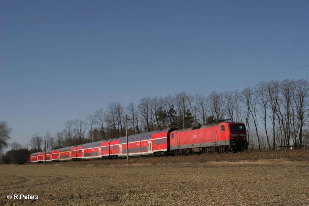 RE 18177 nach Eisenh�ttenstadt bei Jacobsdorf(Mark). 08.03.11