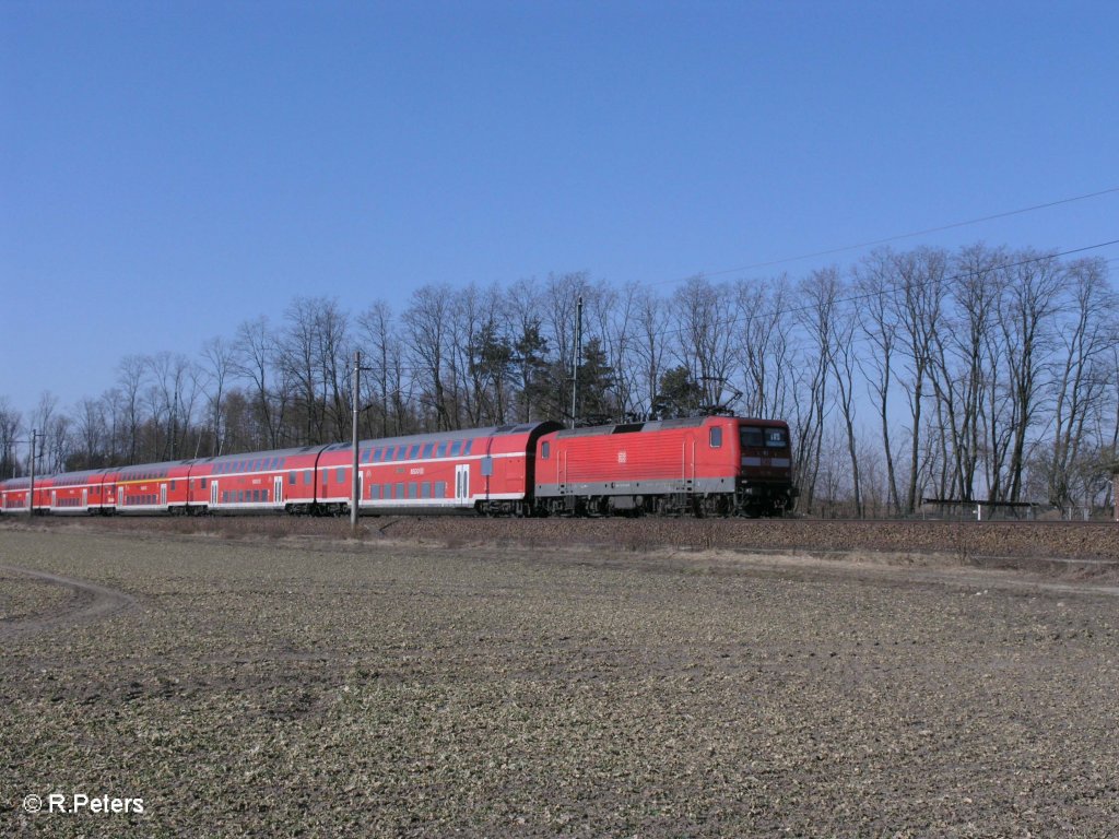 RE 18178 nach Brandenburg HBF bei Jacobsdorf(Mark)