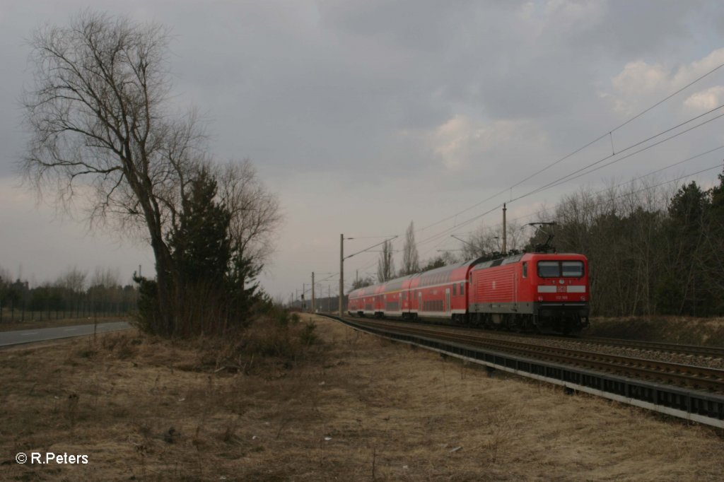 RE1 Magdeburg HBF bei Eisenh�ttenstadt. 09.03.11