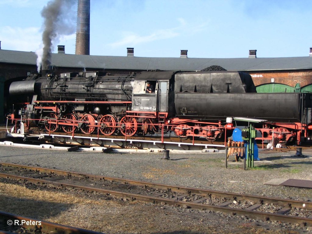 Seitenbild der 52 8184 in Sta�furt.