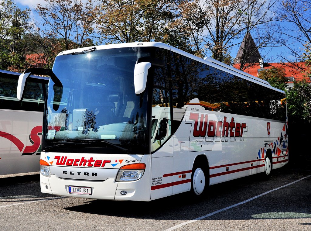 SETRA S415 GT-HD von WACHTER Reisen aus �sterreich.Krems im September 2012.
