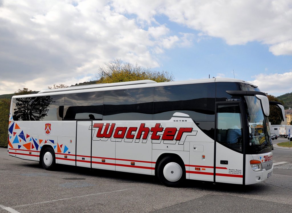 SETRA S415 GT-HD von WACHTER Reisen aus sterreich.Krems im September 2012.