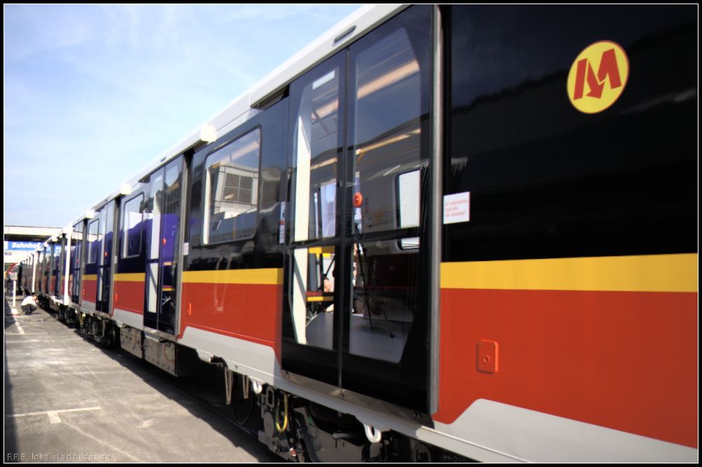 Siemens Inspiro f�r die Metro Warszawa auf der InnoTrans 2012 in Berlin