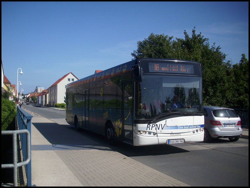 Solaris Urbino 12 der RPNV in Sassnitz.