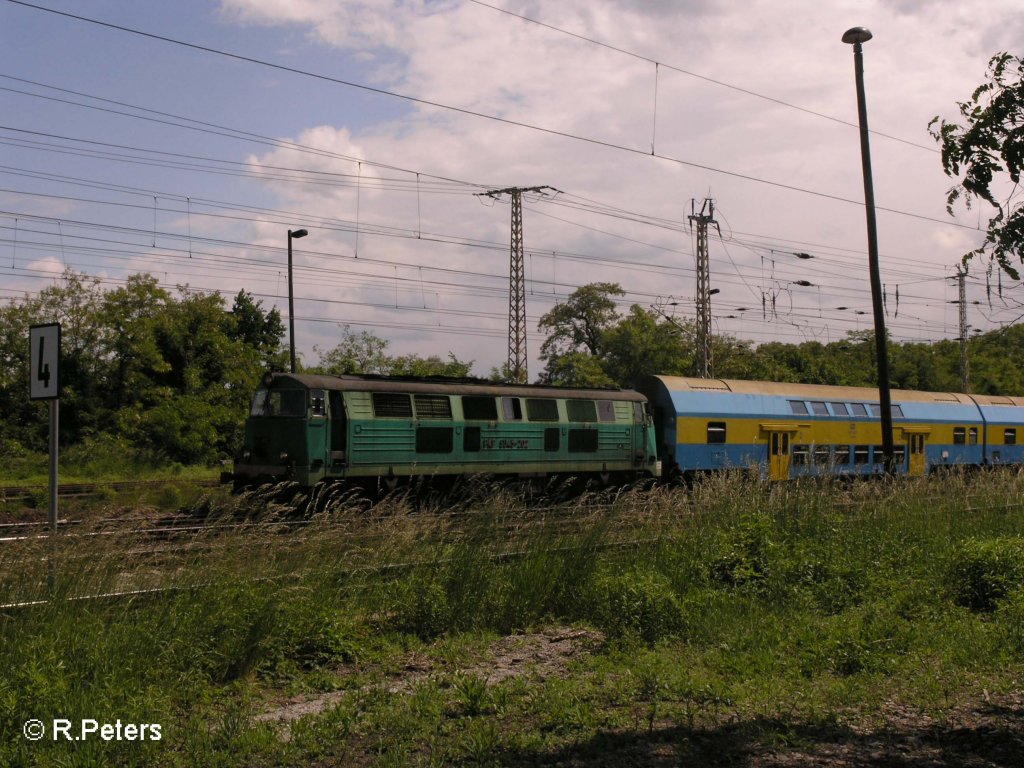 SU45 202 f�hrt in Frankfurt/Oder mit den Poznan Express ein. 24.05.08