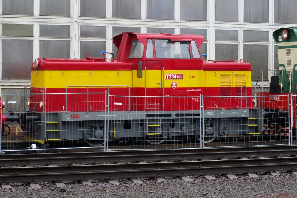 T334 090 steht am 23 September 2017 in Bohumin.