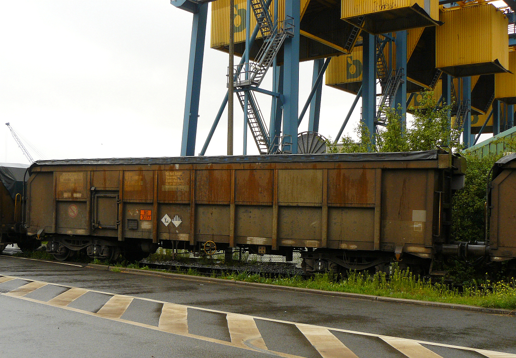 Tamns aus Deutschland. Wilmarsdonkbrug Haven 207 Hafen Antwerpen 12-08-2011.