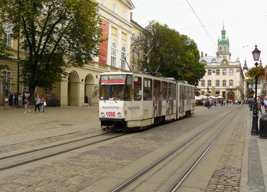 TW 1090 Rynok Platz, Lviv, Ukraine 30-05-2012.