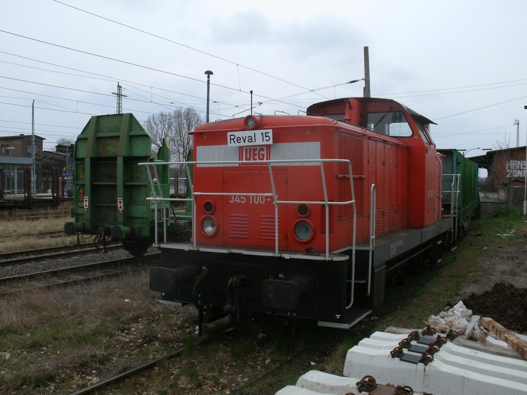 UEG 345 100-2,am 12.April 2012,in Bergen/R�gen.