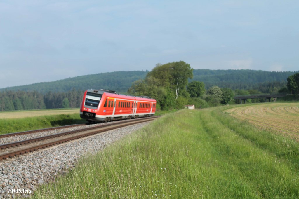Umgeleiteter IRE 3082 Chemnitz - N�rnberg bei Oberteich. 07.06.13