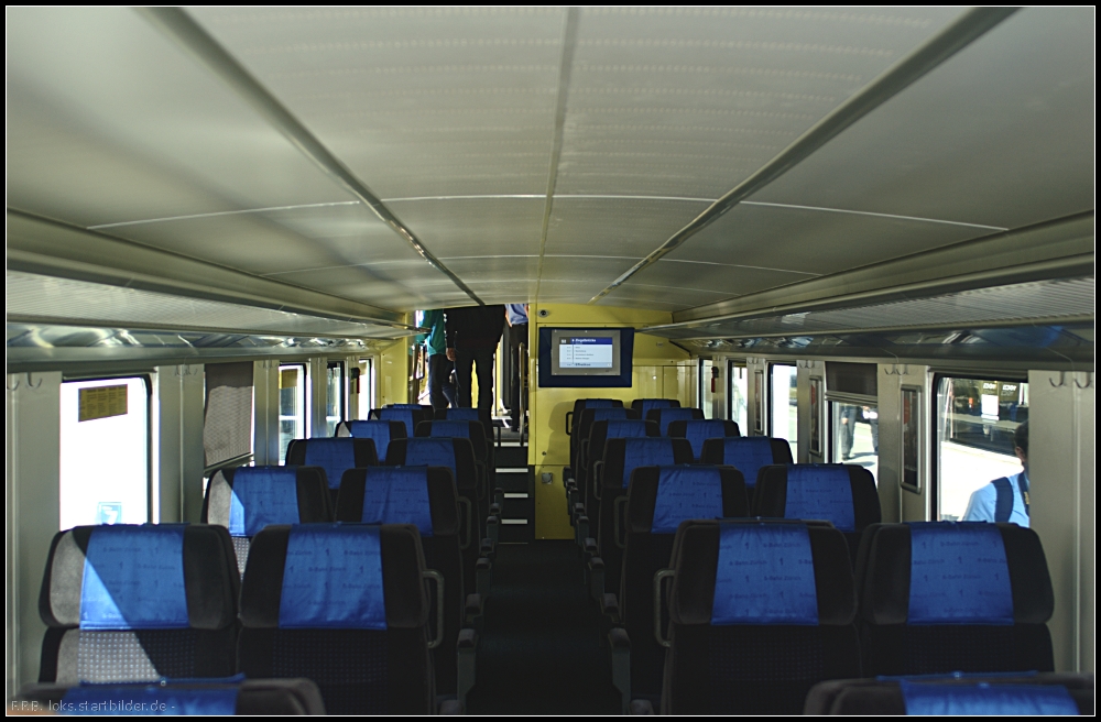 Unterdeck des DPZplus der S-Bahn Z�rich auf der InnoTrans 2012 in Berlin