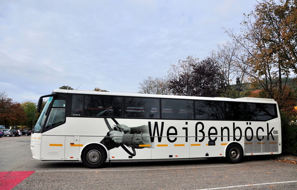 VDL BOVA vom Reisedienst WEI�ENB�CK aus Nieder�sterreich am 9.10.2012 in Krems an der Donau.