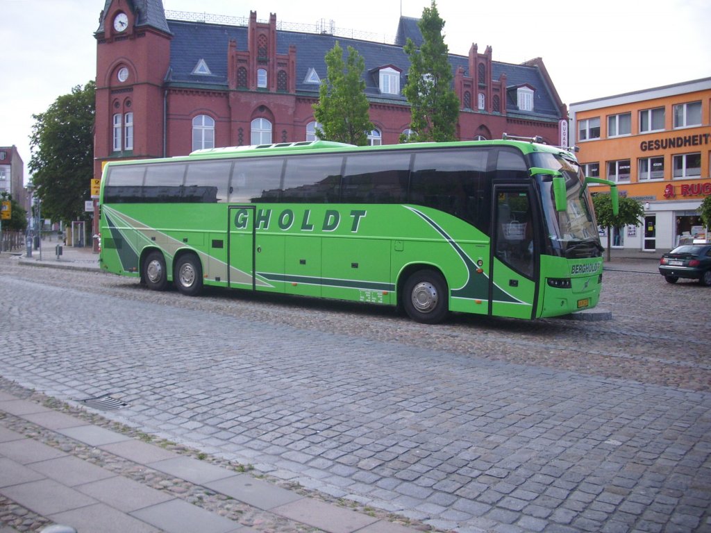 Volvo 9900 von Bergholdt aus D�nemark in Bergen.