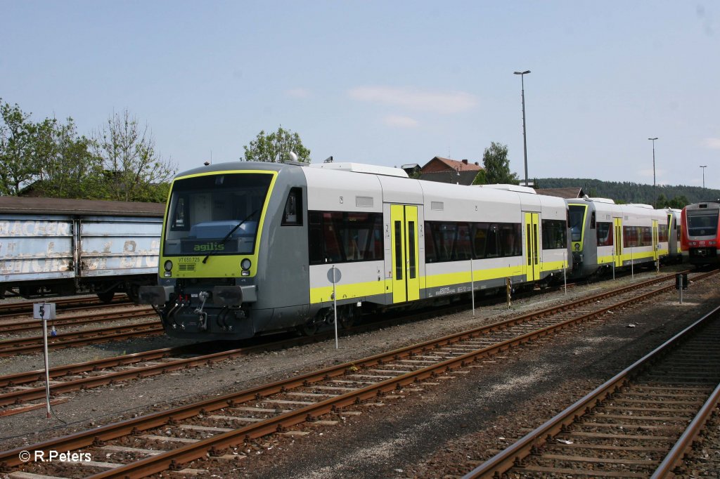 VT650 725 in Neuenmarkt-Wirsberg. 02.06.11