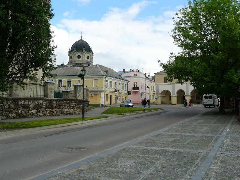 Zentrum von Zhovkva 19-05-2010. 
