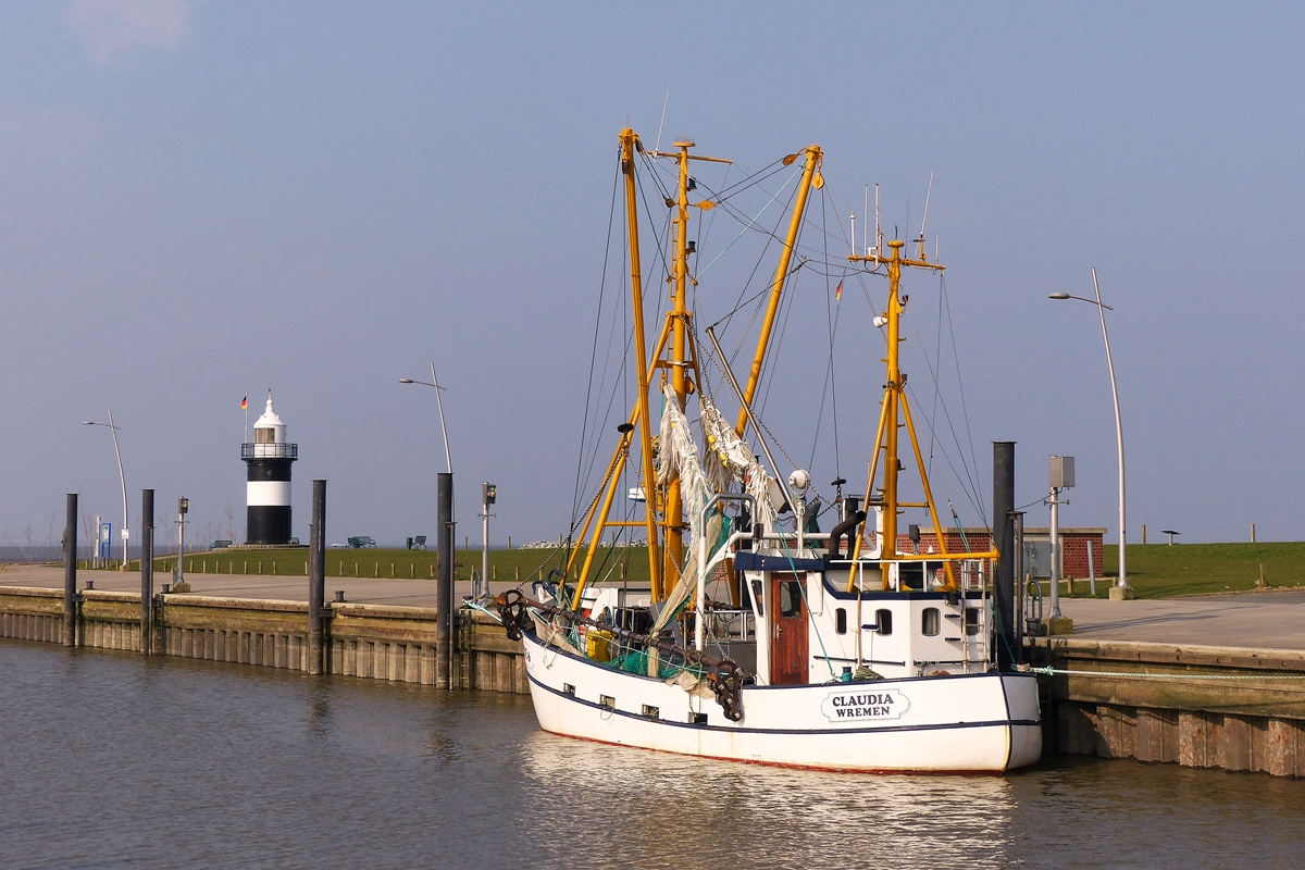 . Am Kutterhafen in Dorum. 12.04.2018 (Jeanny)