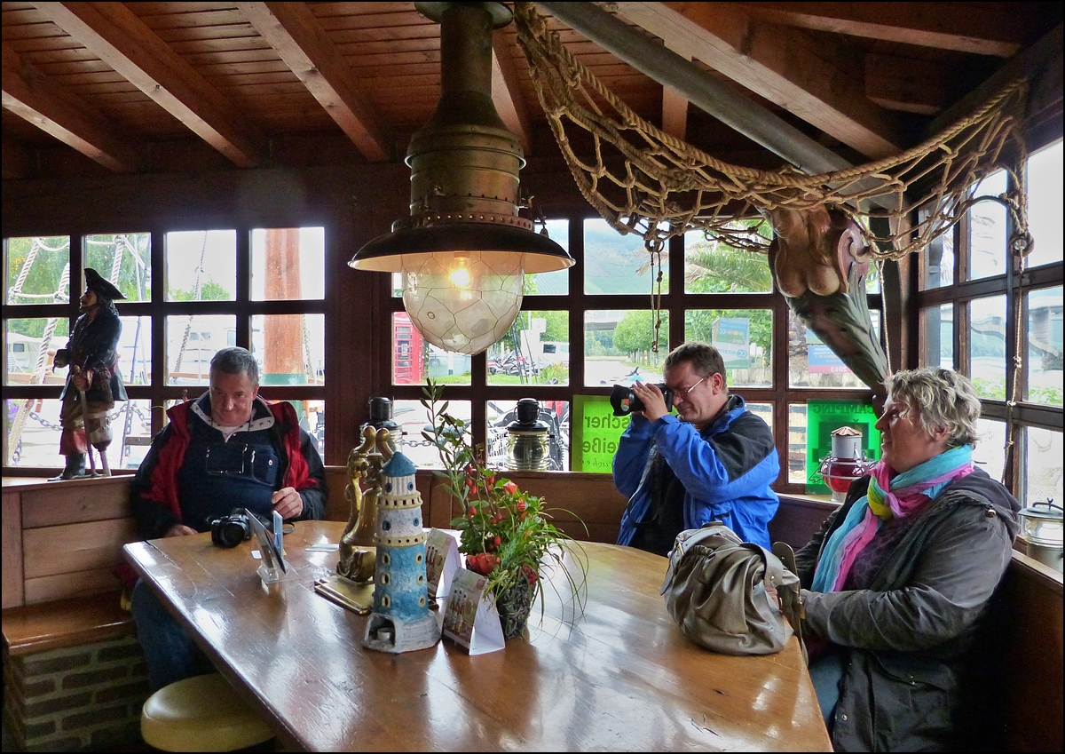 . Gem�tlichkeit war angesagt im alten F�hrhaus in Schweich. 05.10.2013 (Jeanny)
