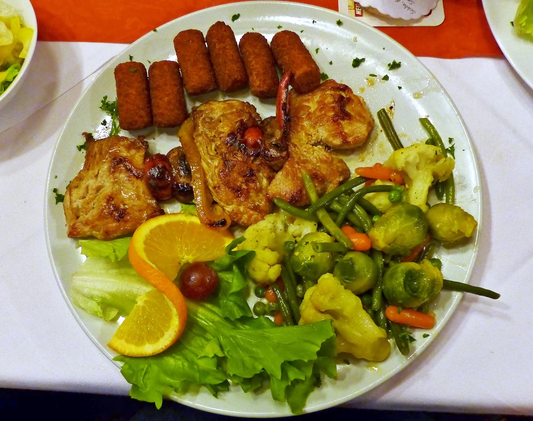 . Putenspie� im Restaurant Waldhaus Schr�nke - Ein Hochgenuss! 31.10.2014 (Jeanny)