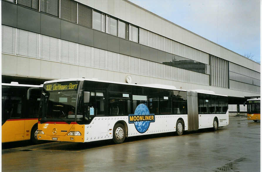 (082'623) - PostAuto Bern-Freiburg-Solothurn - Nr. 635/BE 615'605 - Mercedes (ex P 27'009) am 21. Januar 2006 in Bern, Postautostation