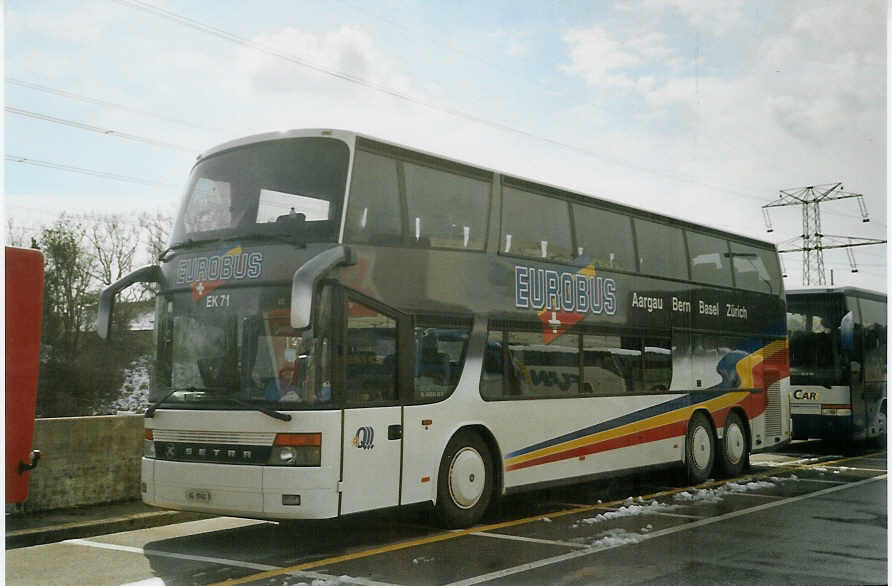 (083'527) - Knecht, Windisch - Nr. 71/AG 8960 - Setra am 6. Mrz 2006 in Genve, Palexpo