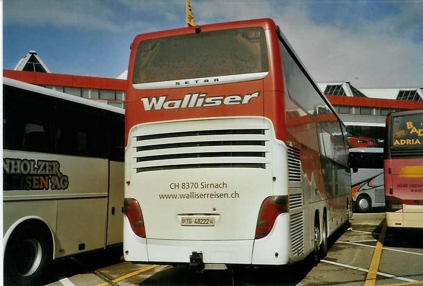 (083'601) - Walliser, Aadorf - TG 48'222 - Setra am 6. Mrz 2006 in Genve, Palexpo