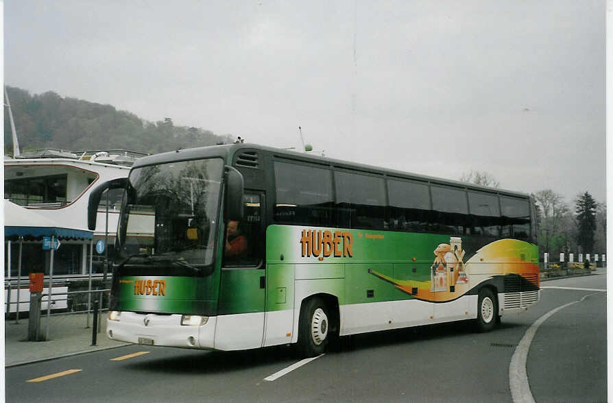 (084'408) - Huber, Entlebuch - LU 15'100 - Renault am 29. April 2006 beim Bahnhof Thun