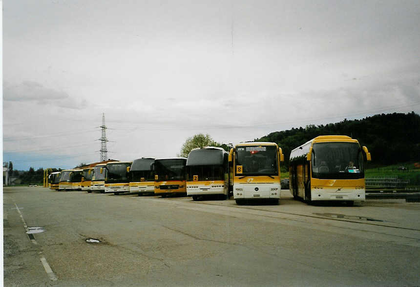 (085'122) - Moser, Flaach - Nr. 16/ZH 378'335 - Volvo am 13. Mai 2006 in Aarberg, Galva-Areal