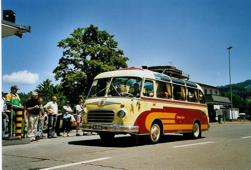 (086'617) - Aus Luxemburg: Demy Cars, Keispelt - M 1956 - Setra am 18. Juni 2006 in Hinwil, AMP