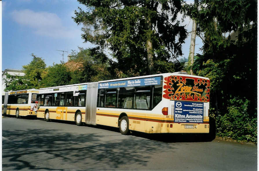 (087'236) - STI Thun - Nr. 86/BE 543'386 - Mercedes am 15. Juli 2006 bei der Schifflndte Thun