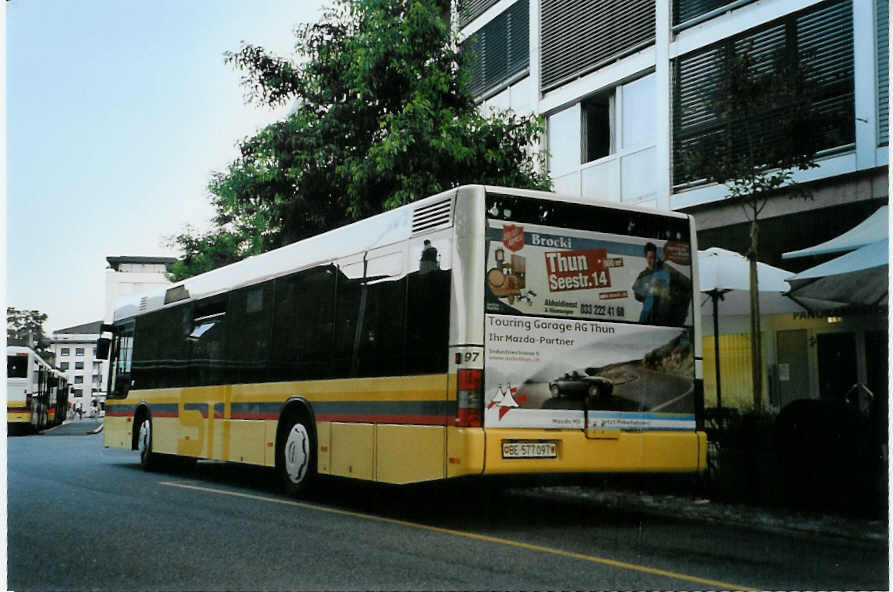 (087'313) - STI Thun - Nr. 97/BE 577'097 - MAN am 21. Juli 2006 bei der Schifflndte Thun