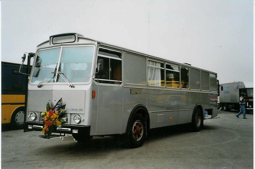 (089'135) - Gsell, Arbon - SG 500'049 - Saurer/Rizzi (ex Landolt, Zrich; ex SAPJV, L'Isle Nr. 73; ex SAPJV, L'Isle Nr. 44; ex P 24'663) am 19. August 2006 auf dem Gurnigelpass 