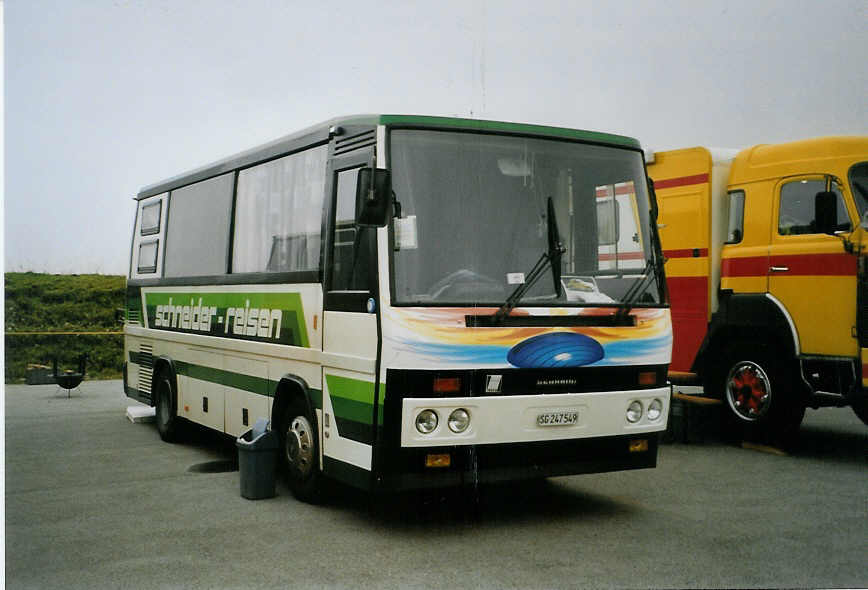 (089'214) - Schneider, Ermenswil - SG 247'549 - Menarini-Iveco am 19. August 2006 auf dem Gurnigelpass