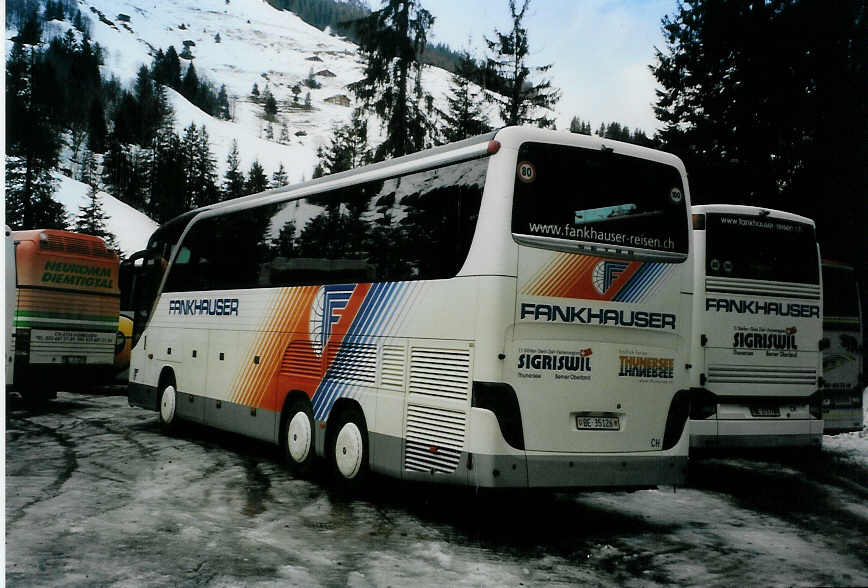 (091'521) - Fankhauser, Sigriswil - BE 35'126 - Setra am 7. Januar 2007 in Adelboden, Unter dem Birg