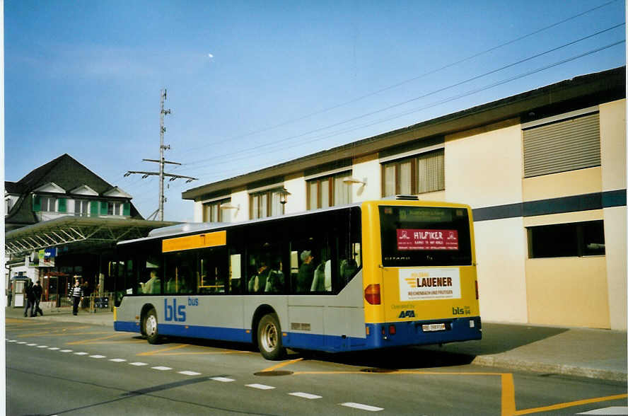 (093'536) - AFA Adelboden - Nr. 94/BE 398'916 - Mercedes am 5. April 2007 beim Bahnhof Frutigen