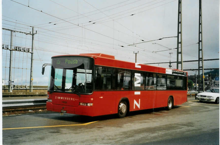 (095'230) - AHW Horgen - Nr. 19/ZH 602'772 - Volvo/Hess am 2. Juni 2007 beim Bahnhof Horgen