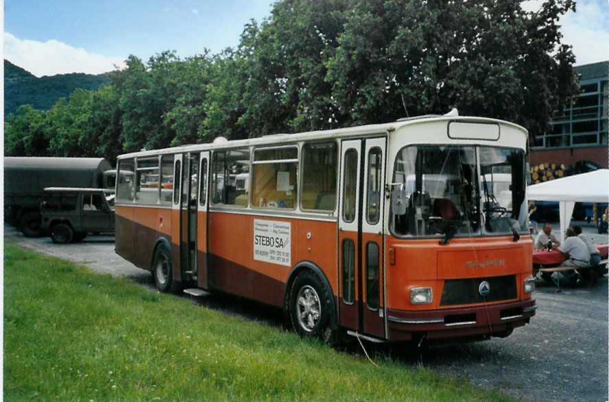 (095'610) - Stebo, Monthey - Saurer/R&J am 23. Juni 2007 in Aigle, Saurertreffen