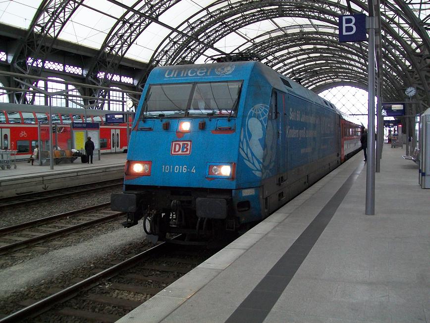 101 016 in Dresden HBF am 05.06.2009 