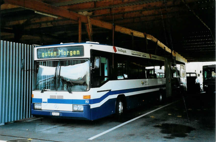 (101'410) - ZVB Zug - Nr. 72/ZG 46'072 - Mercedes/Hess am 26. November 2007 in Zug, Garage