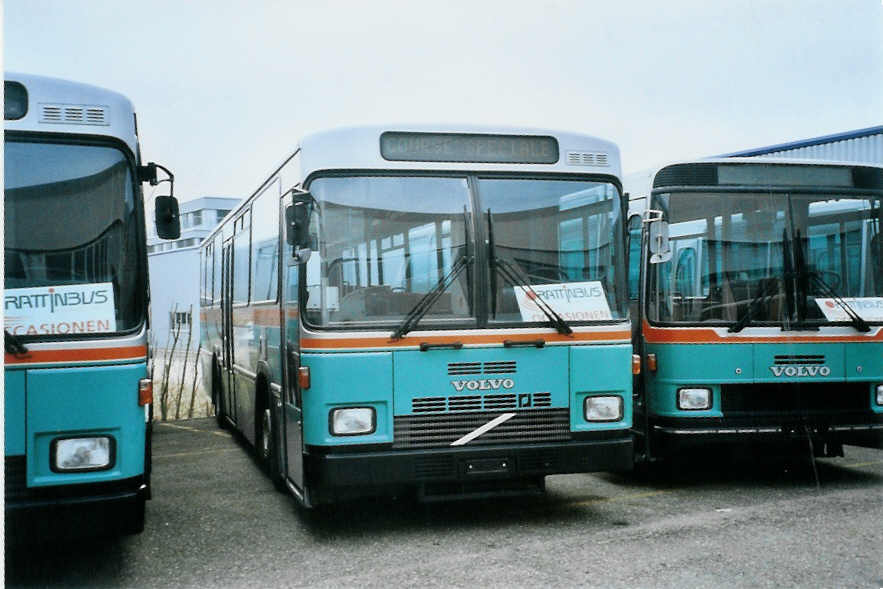 (102'017) - TPF Fribourg - Nr. 36 - Volvo/R&J (ex GFM Fribourg Nr. 36) am 22. Dezember 2007 in Biel, Rattinbus