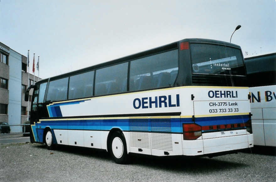 (102'235) - Oehrli, Lenk - Setra am 23. Dezember 2007 in Kloten, EvoBus