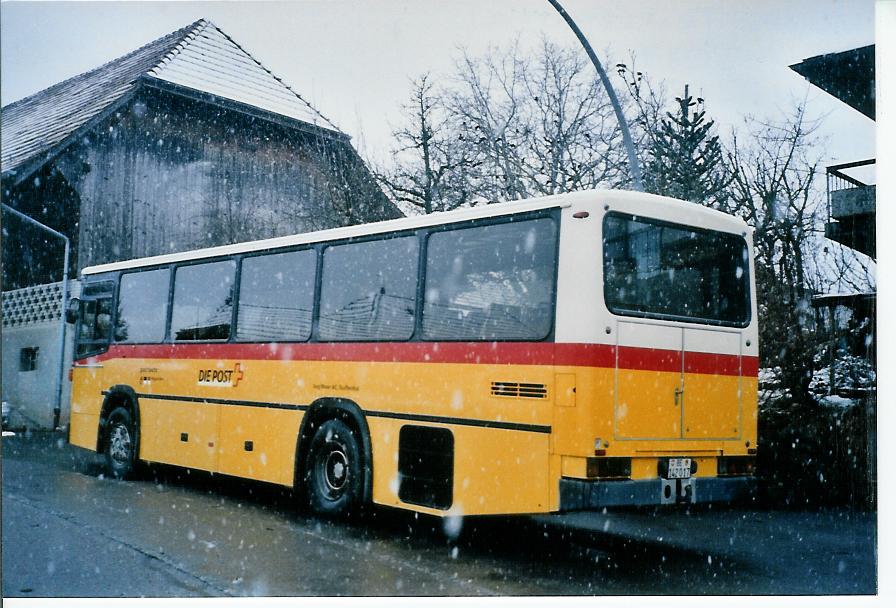 (103'826) - Moser, Teuffenthal - BE 142'017 - NAW/R&J (ex Burri, Teuffenthal) am 2. Februar 2008 in Kirchdorf, Garage Lengacher (Einsatz Lengacher)