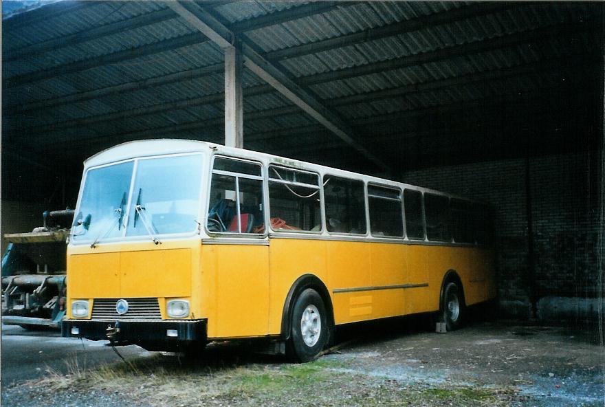 (104'825) - Oldie-Tours Zrisee, Wollerau - Nr. 16 - Saurer/R&J am 1. Mrz 2008 in Nfels