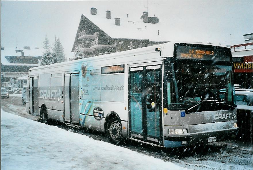 (105'530) - TMR Martigny - Nr. 104/VS 45'477 - Irisbus am 21. Mrz 2008 in Verbier, Parc Central