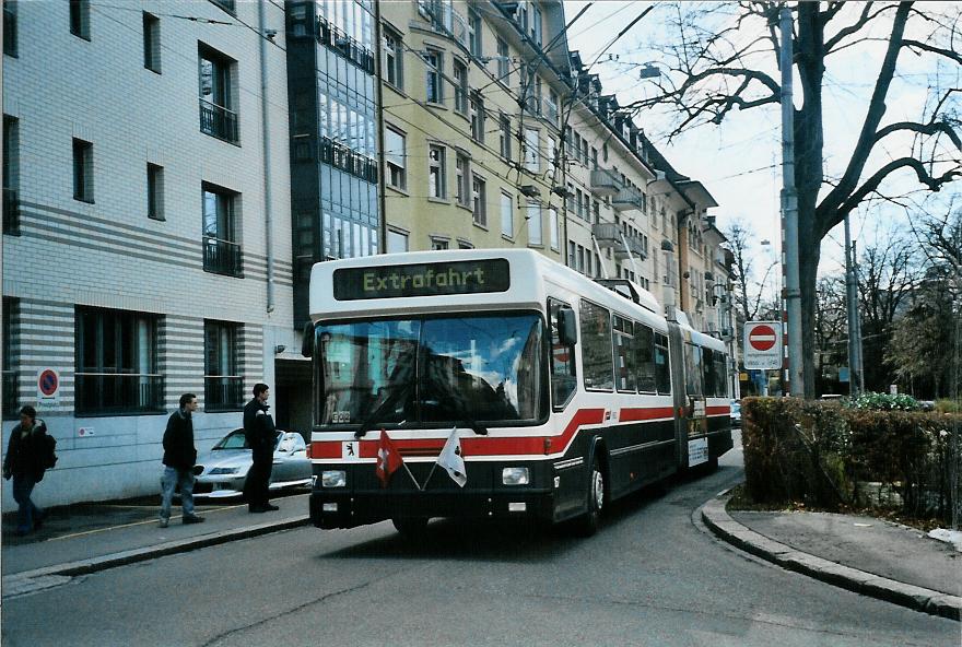 (106'015) - VBSG St. Gallen - Nr. 167 - NAW/Hess Gelenktrolleybus am 29. Mrz 2008 in St. Gallen, Depot