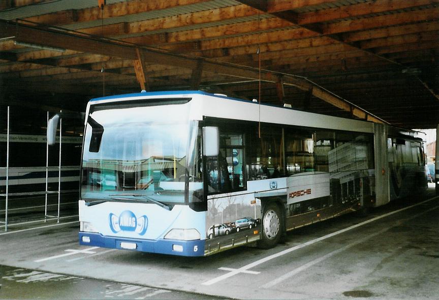 (106'114) - ZVB Zug - Nr. 5/ZG 3355 - Mercedes/Hess am 31. Mrz 2008 in Zug, Garage