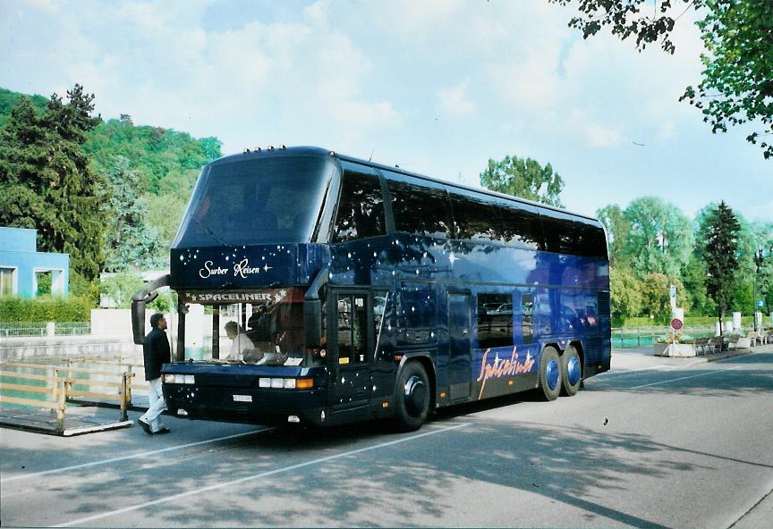 (107'032) - Surber, Bnigen - BE 531'965 - Neoplan am 10. Mai 2008 bei der Schifflndte Thun